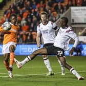 Karamoko Dembele made his first league start against Derby County