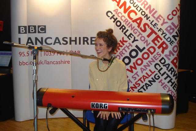 Blackpool singer songwriter Rae Morris, pictured in 2010