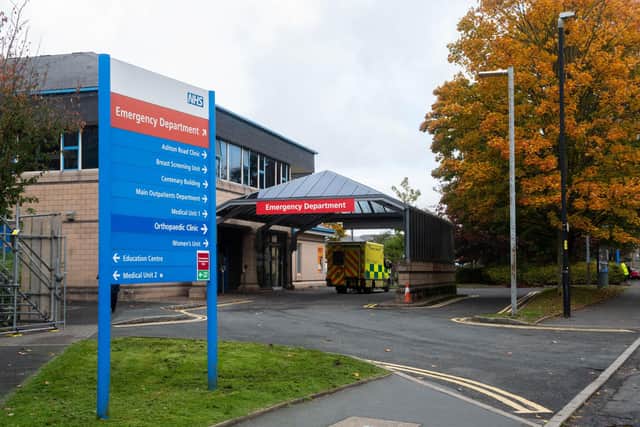 The Royal Lancaster Infirmary where Michelle was taken.