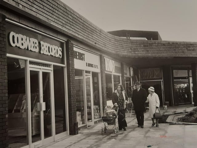 Remember Cobweb Records? This was in 1974 when the finishing touches were being made to the new centre