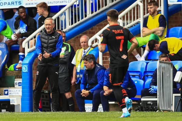 Neil Critchley saw his Blackpool team well beaten at Peterborough United on the final day of the season