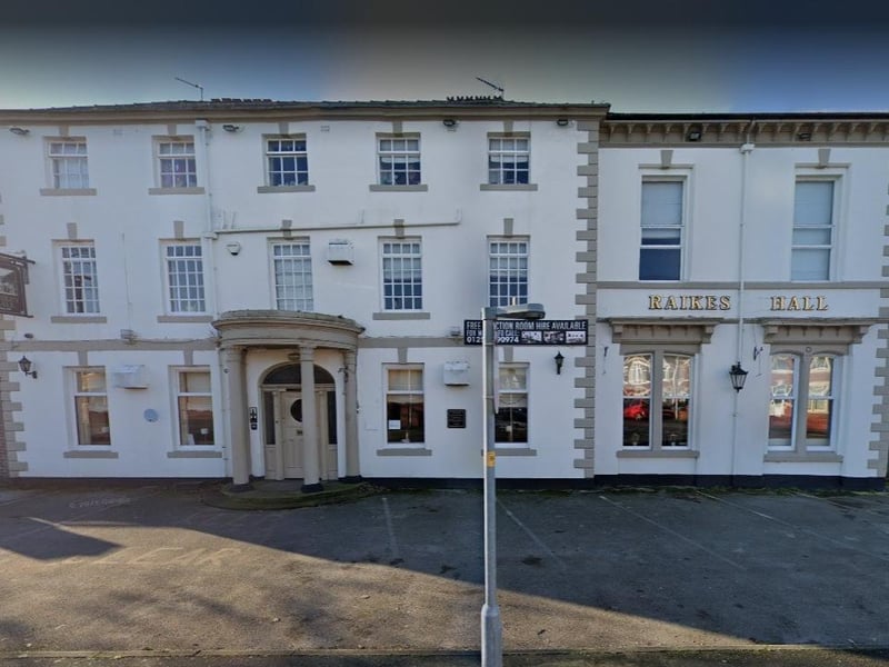 The Raikes Hall on Liverpool Road has a rating of 4.4 out of 5 from 347 Google reviews. One customer said:  "Lovely beer garden for the summer months. Worth a few hours of anyone’s time."