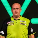 Michael van Gerwen beat Luke Littler in Blackpool on Monday Picture: Taylor Lanning/PDC