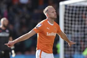 Jordan Rhodes scored a hat-trick against Reading (Photographer Lee Parker/CameraSport)