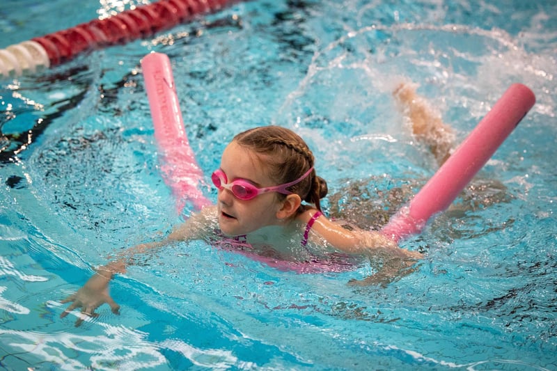 Around 40 teams, many of them involving youngsters, took part in the Lytham St Annes Lions Swimarathon.