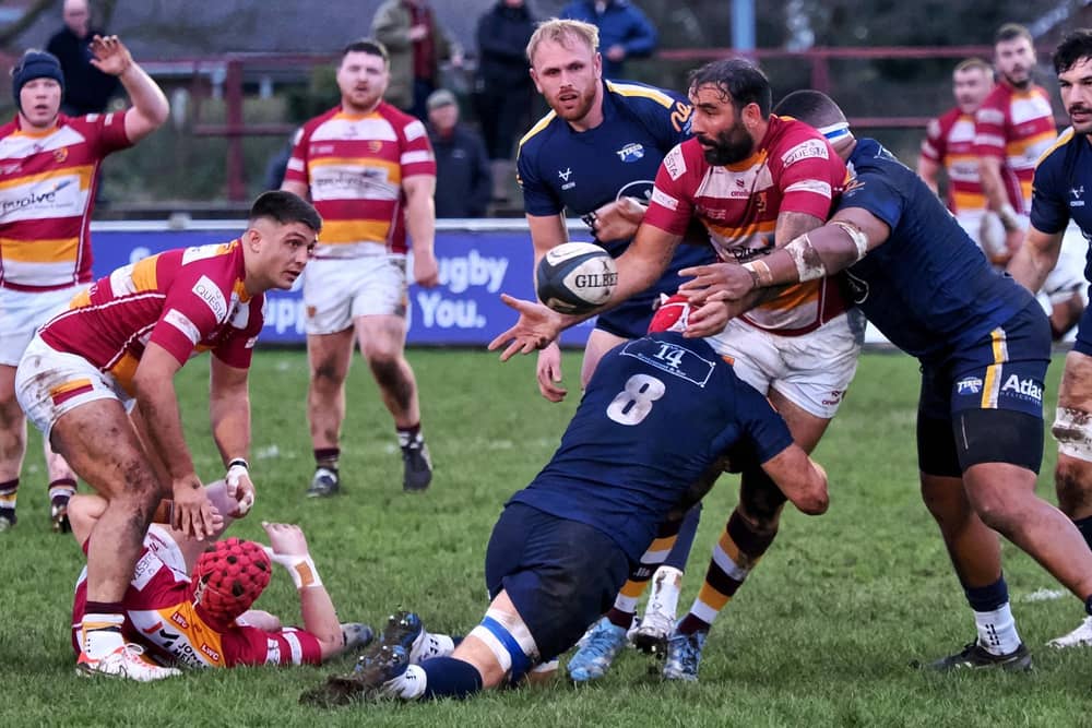 Fylde RFC were beaten by Leeds Tykes at the Woodlands Picture: Chris Farrow/Fylde RFC