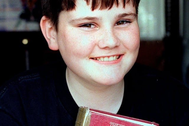 14-year-old Gary Todd won a place with the National Youth Theatre in 1998