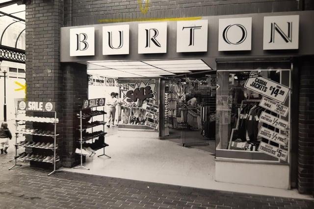 Burtons Menswear was in Victoria Street. The stores were closed nationally in 2021 having been hit by the Covid-pandemic