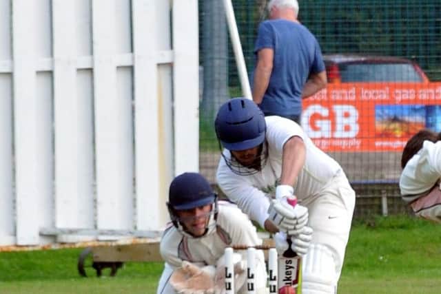 Picture by Julian Brown 28/05/16
Preston batter Saeed Bariwala
Preston v Blackpool
Northern League Cricket