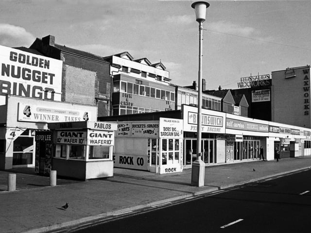 Another scene of the Golden Mile in the 1980s - do you remember Golden Nugget Bingo