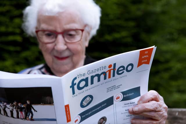 Famileo turning social messaging into a personalised family newspaper