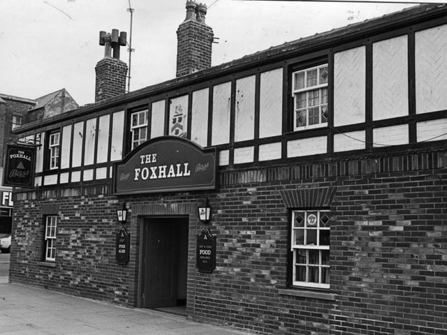 Foxhall Pub on Blackpool Promenade in 1986