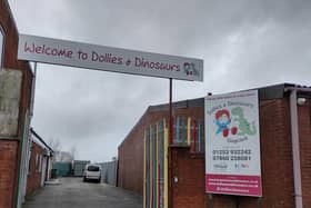 Dollies and Dinosaurs nursery in St Annes, now closed.