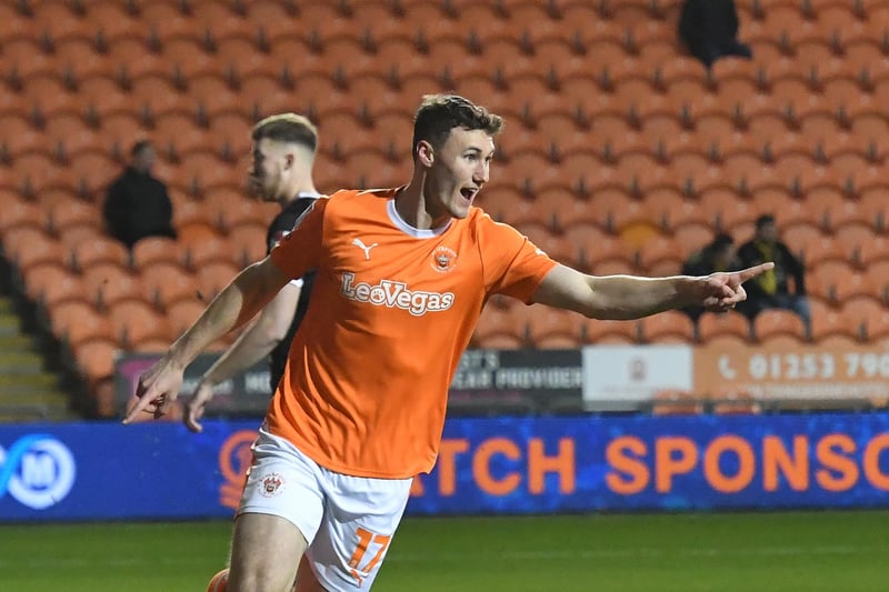 Matty Virtue was on hand to fire past Max Crocombe for Blackpool's opener, with the midfielder making a well-timed run into the box.