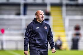 AFC Fylde head coach Adam Murray Picture: Steve McLellan