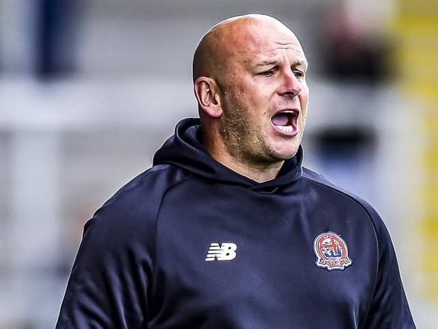 Former AFC Fylde head coach Adam Murray Picture: Steve McLellan