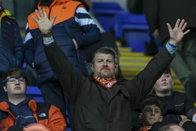 Seasiders supporters enjoyed their trip to Reading.