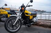 Bikes are often seen lining the seafront at coastal locations