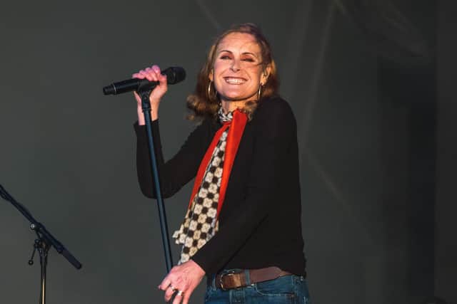 Alison Moyet quickly won over the Lytham Festival audience with a string of pop hits