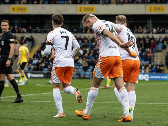 Blackpool are back at Bloomfield Road for the visit of Cheltenham Town.
