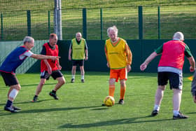 After more than a decade of doing so, Blackpool FC Community Trust continues to deliver walking football sessions Picture: Blackpool FC Community Trust