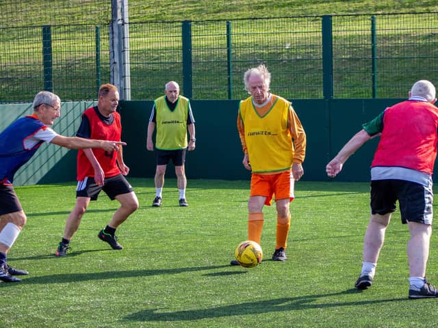 After more than a decade of doing so, Blackpool FC Community Trust continues to deliver walking football sessions Picture: Blackpool FC Community Trust