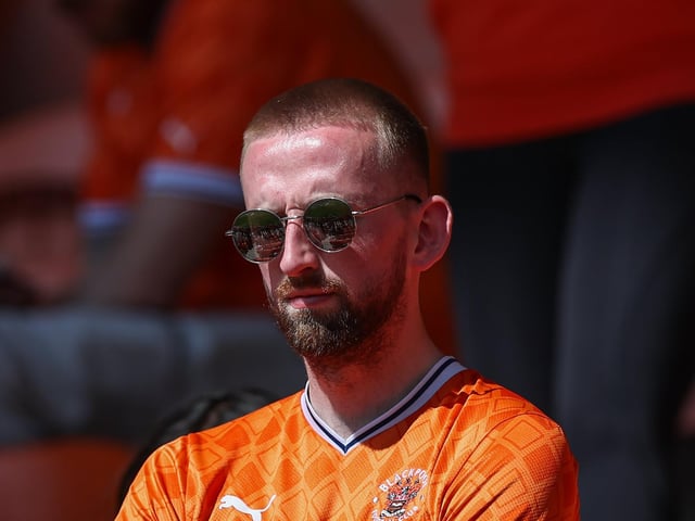 Seasiders supporters showed their support in the sun for Richard Keogh's side.
