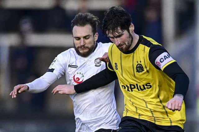AFC Fylde had visited Hereford in the FA Trophy four weeks ago Photo: Steve McLellan