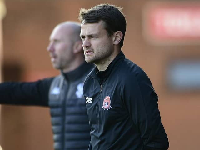 AFC Fylde acting boss Andy Taylor Picture: Steve McLellan