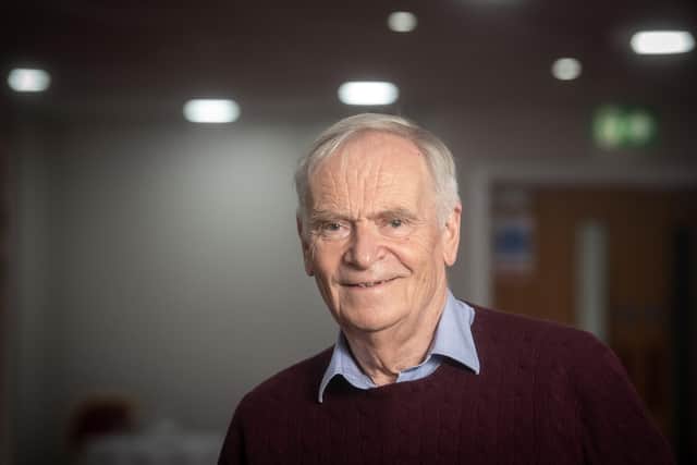 Author Jeffrey Archer gives a talk organised by Plackitt and Booth bookshop at Fylde RUFC on his latest book Traitors Gate