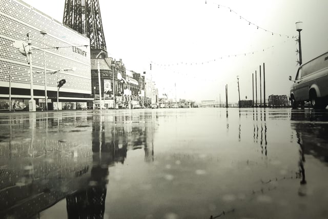 Lewis's to the left in this reflection photo from 1988