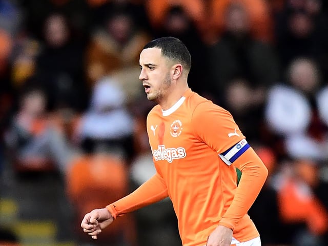Ollie Norburn produced another hardworking display in the midfield to help the Seasiders to control the majority of the match.