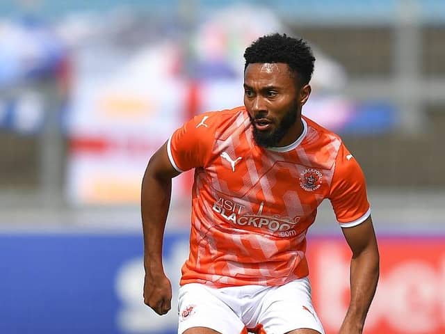 Ward featured for Blackpool's development side on Tuesday