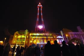 Blackpool Tower will be lit up red and white to mark The Gazette's 150th anniversary