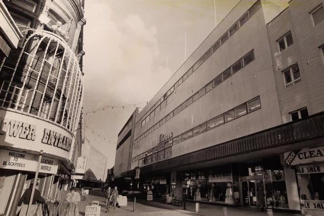This is when Binns department store operated from the site
