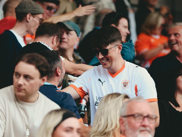 Seasiders supporters packed out the away end at Stockport.
