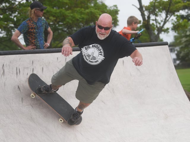 Opening of the new skate park in Stanley Park