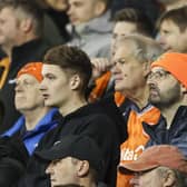 Supporters got behind the Seasiders in the midweek victory over Cheltenham Town.