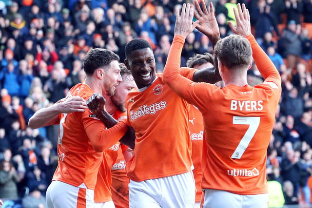 A number of Blackpool players are out of contract.
