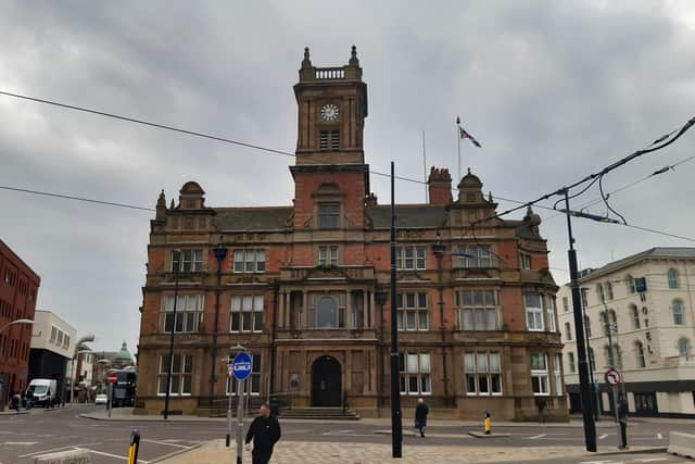 Blackpool town hall today