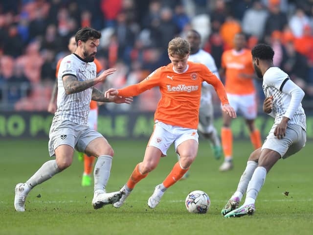 Blackpool drew 0-0 with Portsmouth