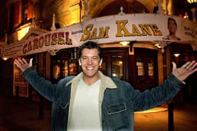 Sam Kane when he appeared in Carousel at Blackpool's Grand Theatre
