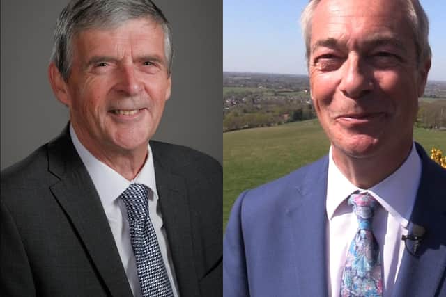 The holder of Lancashire County Council's purse strings, Alan Vincent, has dismissed claims by Reform UK leader Nigel Farage that the authority is in financial trouble