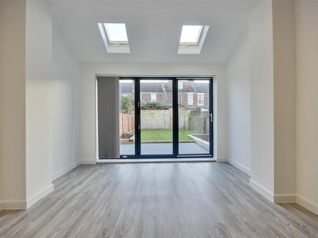 This two bedroom ground floor flat in Stubbington Avenue, Copnor, is on the market for £200,000. It is listed by Bernards.