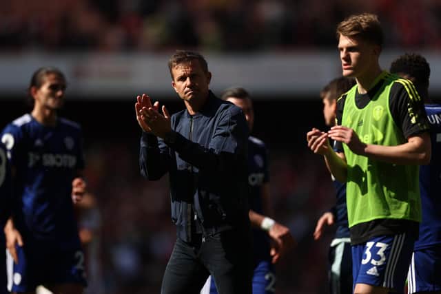 Jesse Marsch's Leeds United players will be Blackpool's second pre-season opponents on Thursday evening