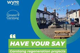 Have your say on proposed regeneration projects in Garstang by Monday 25 March