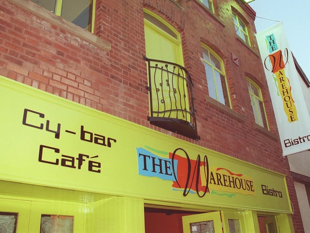 Warehouse Bistro on Back Church Street in 1998
