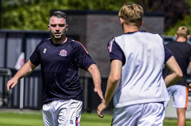 Alex Kenyon became AFC Fylde's assistant head coach over the summer Photo: AFC Fylde