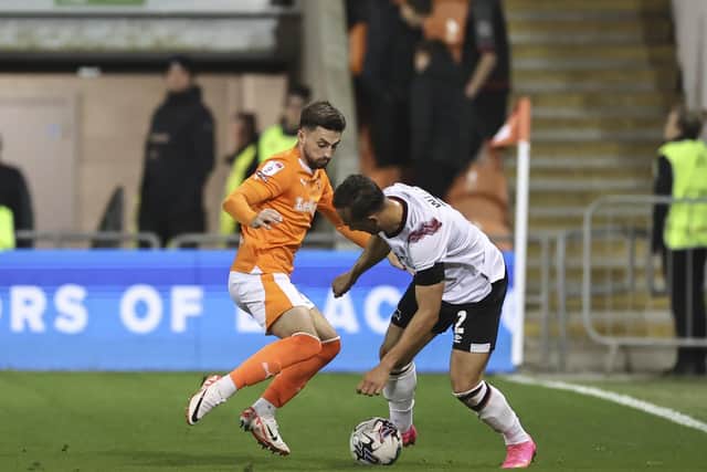Blackpool were defeated by Derby (Photographer Lee Parker/CameraSport)