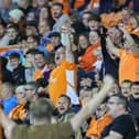 Seasiders supporters made themselves heard against Birmingham City.